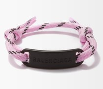 Plate Logo-engraved Bracelet