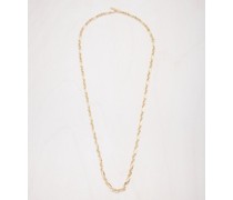 Figaro Chain 18kt Gold Necklace