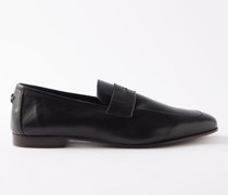 Flâneur Shearling-lined Leather Loafers