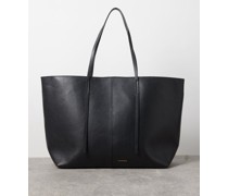 Abilla Grained-leather Tote Bag