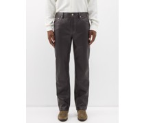 Londré Faux-leather Trousers