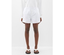 Theo Cotton-twill Shorts