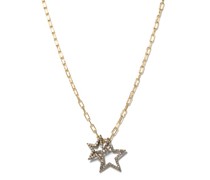 Diamond & 18kt Gold Pendant Necklace