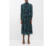 Lorni Floral-print Georgette Dress