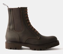 Buckley Tread-sole Leather Boots