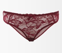 Leni Embroidered-lace Briefs