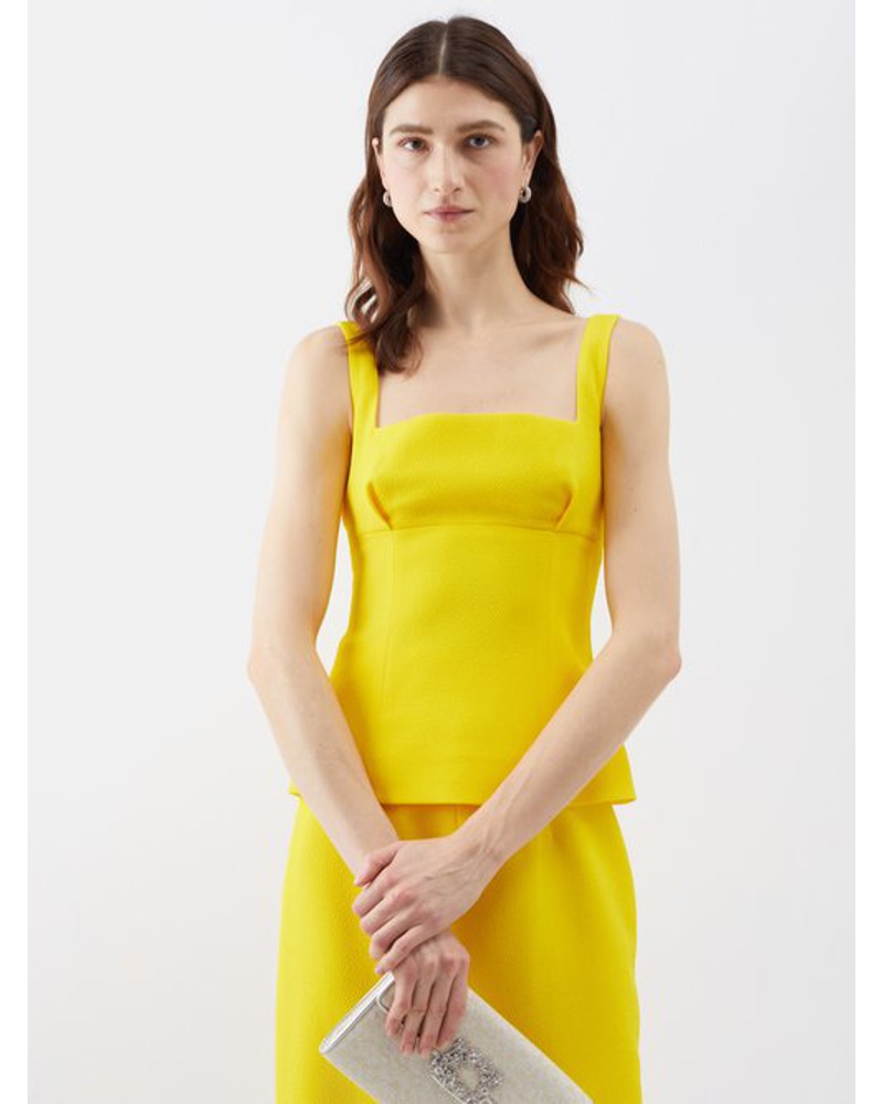 EMILIA WICKSTEAD Damen Trixie Crepe Cami Top