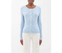Edinburgh Ribbed Cashmere Cardigan