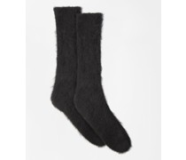 Hairy Mohair-blend Socks