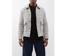 Julius Wool-blend Check Jacket