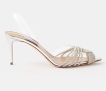 Gatbsy Sling 75 Crystal-embellished Pvc Pumps