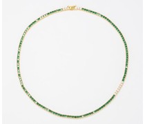 Baseline Cubic Zirconia & Gold-plated Necklace