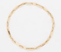 Monolinka Diamond & 18kt Gold Bracelet
