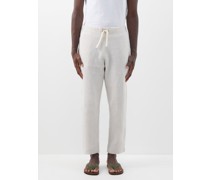 Drawstring Linen Trousers