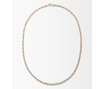 Strada 14kt Gold-plated Cable-chain Necklace