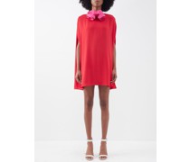 Robe courte en crêpe Eleonore