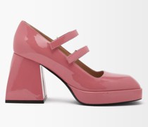 Bulla Babies Patent-leather Mary Jane Pumps