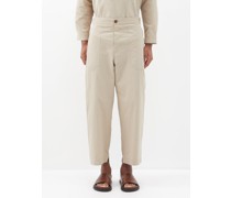 El Pepe Straight-leg Recycled-cotton Trousers