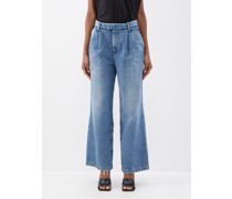 Giorgia High-rise Wide-leg Jeans