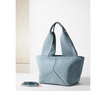 Market Small Suede Tote Bag
