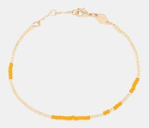 Asym Beaded 18kt Gold-plated Bracelet