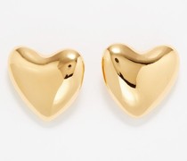 Voluptuous Heart 14kt Gold-filled Earrings