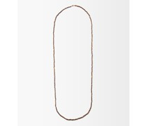 Tiger's Eye & 14kt Gold Beaded Necklace