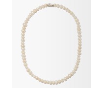 Baroque Pearl & Sterling-silver Necklace