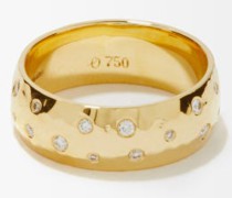 Étoile Diamond & 18kt Gold Ring