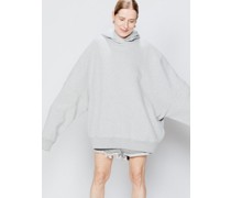 Oversized Organic Cotton-blend Cocoon Hoodie