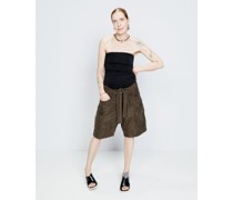 Panelled Silk-blend Combat Shorts