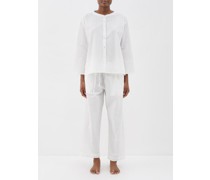 The Relax Organic-cotton Seersucker Pyjamas