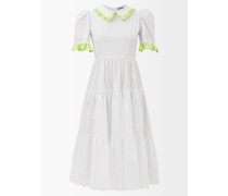 Lucy Ruffled Cotton Dress