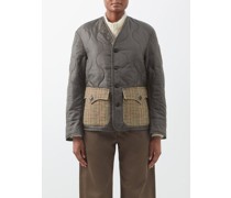 Veste matelassée à poches contrastantes Jean