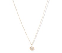 Neige Diamond And 18kt Gold Pendant Necklace