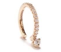 Diamond & 14kt Gold Single Ear Cuff