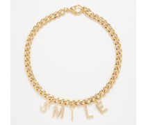 Smile 14kt Gold-plated Necklace