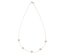 Frost In May Pearl & 14kt Gold Choker