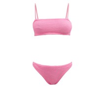 Gigi Crinkle-knit Bikini