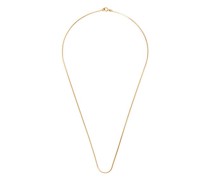 Thin 18kt Gold Snake-chain Necklace