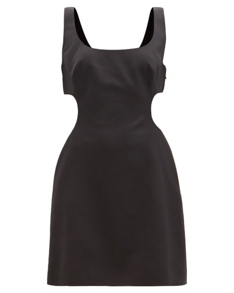 Valentino Garavani Damen Cutout Wool-blend Crepe Dress