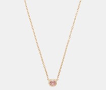 Heirloom Tourmaline & 14kt Gold Necklace