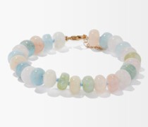 Candy Beryl & 14kt Gold Bracelet