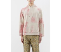 Tie-dyed Cotton-jersey Hoodie
