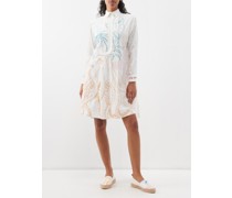 20,000 Creatures Under The Sea Cotton Shirt Dress