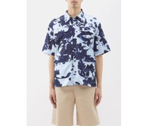 Calypso Short-sleeved Tie-dyed Shirt
