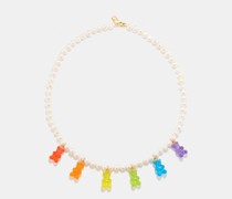 Juanita Pearl & 18kt Gold-plated Necklace