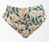 Jengibre Recycled-fibre High-rise Bikini Briefs