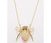 Mistica Sapphire, Opal & 18kt Gold Necklace