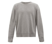Recycled-cashmere Blend Crew-neck Sweater